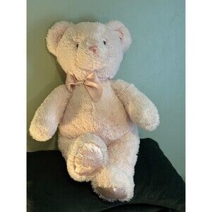 Bearington Bears Collection Soft Pink Baby's First Teddy Bear 12" Plush Sitting